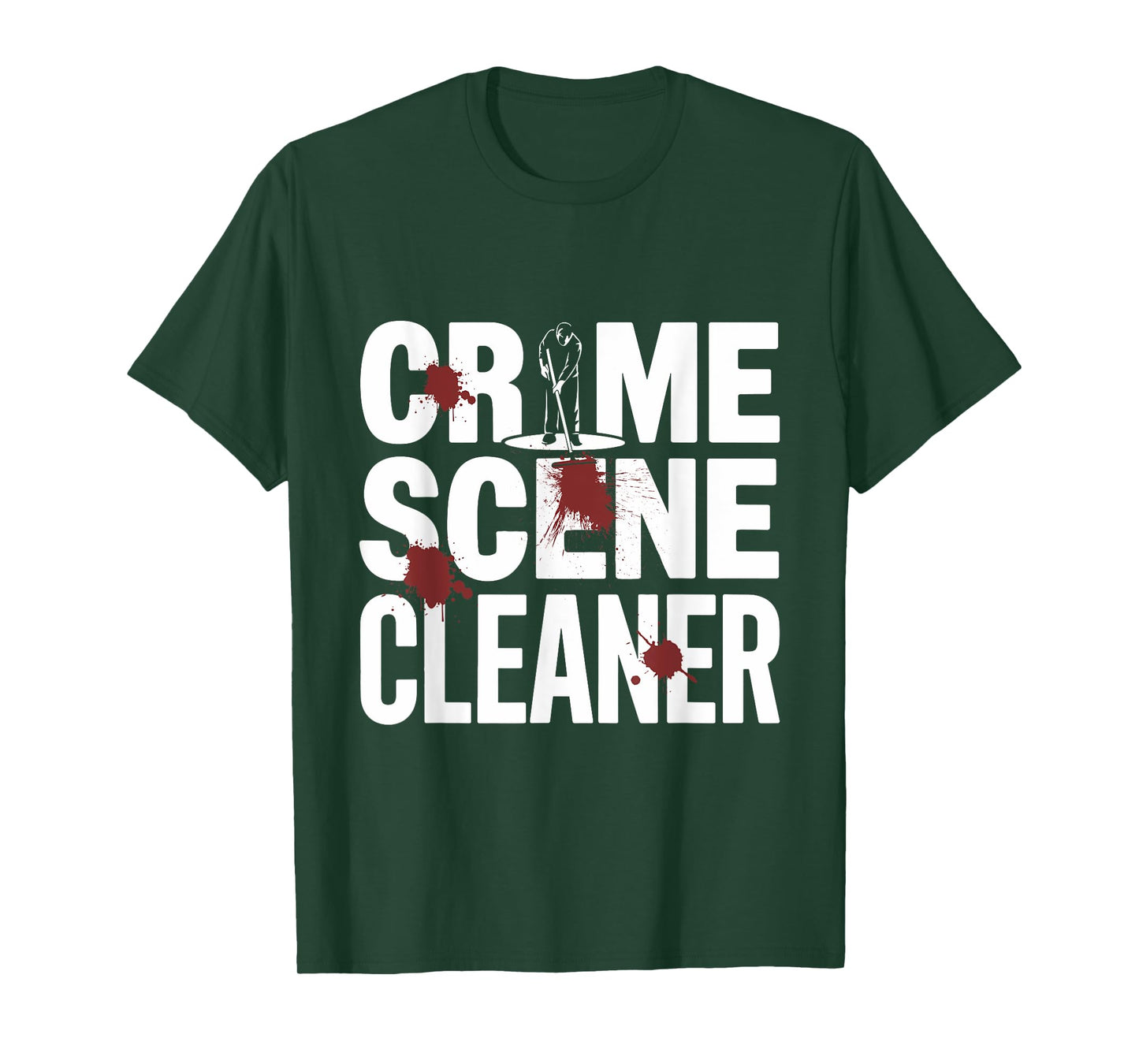 Crime Scene Cleaner - Costume Party Halloween T-Shirt