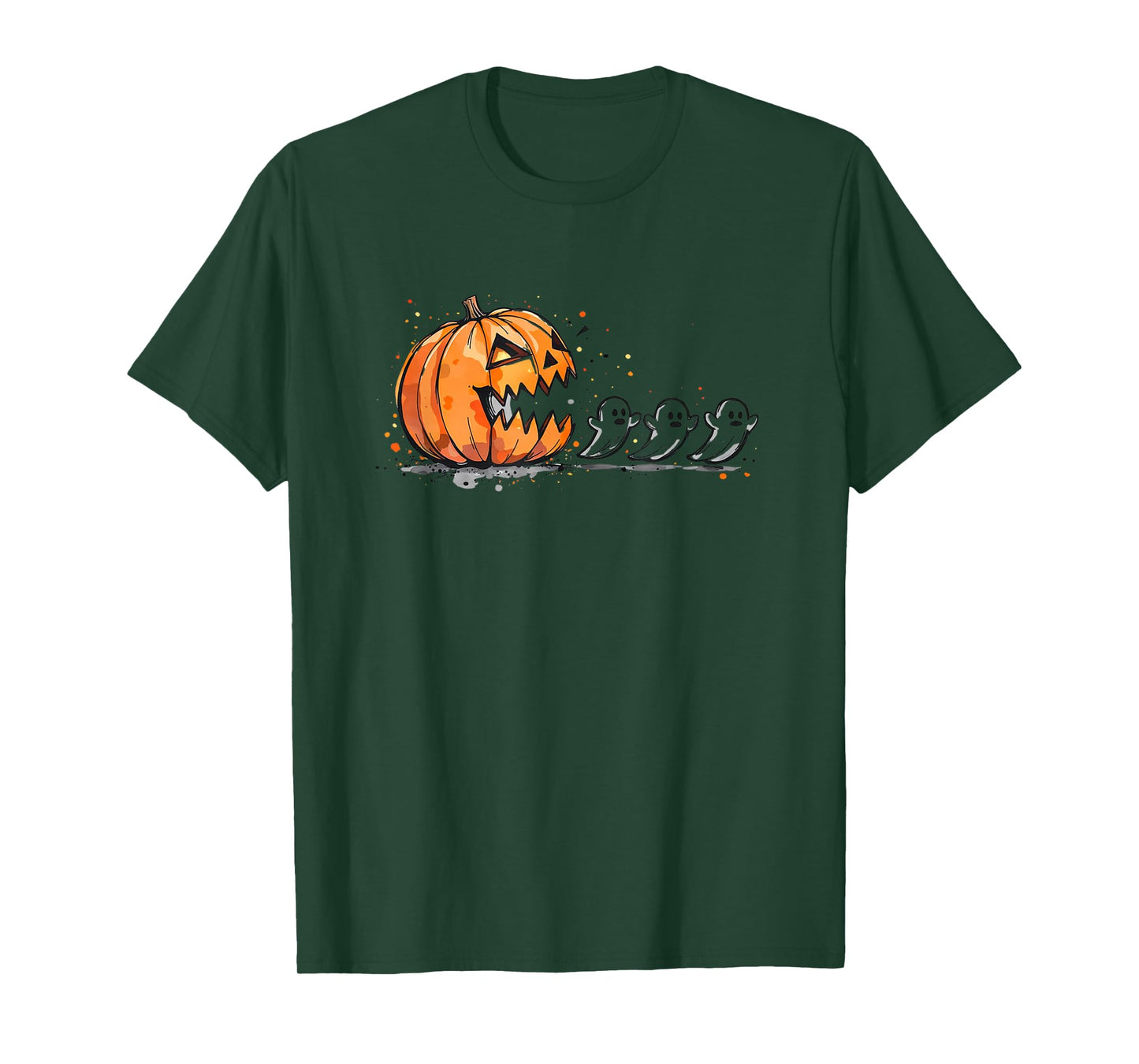 Amazing Spooky Creepy Halloween Witch Broom T-Shirt