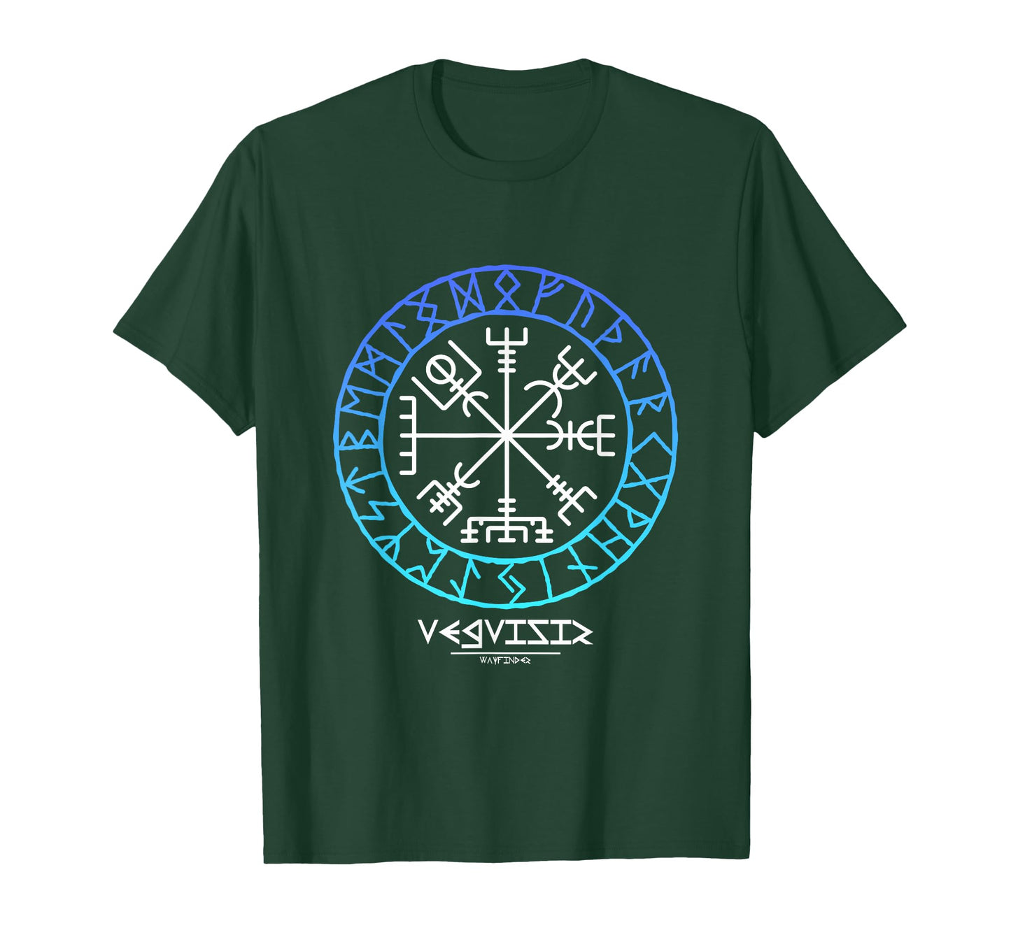 Viking symbol VEGVISIR Nordic symbol Celtic rune T-Shirt