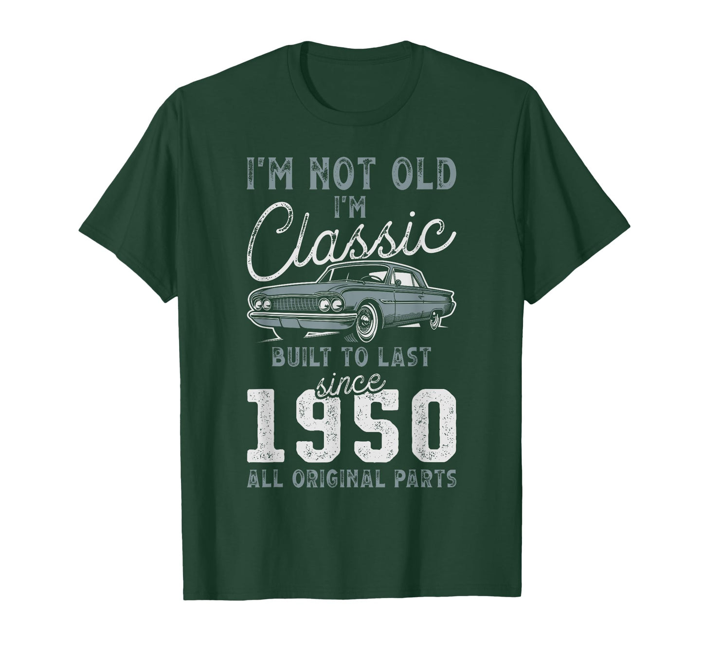 1950 Classic Car 75th Birthday T-Shirt
