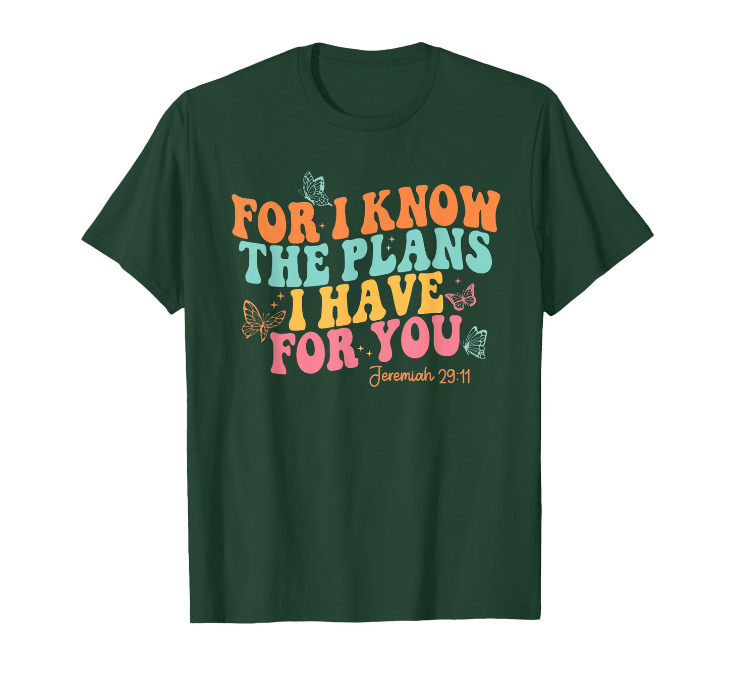 Jeremiah 29:11 Cute Preppy Aesthetic Christian T-Shirt