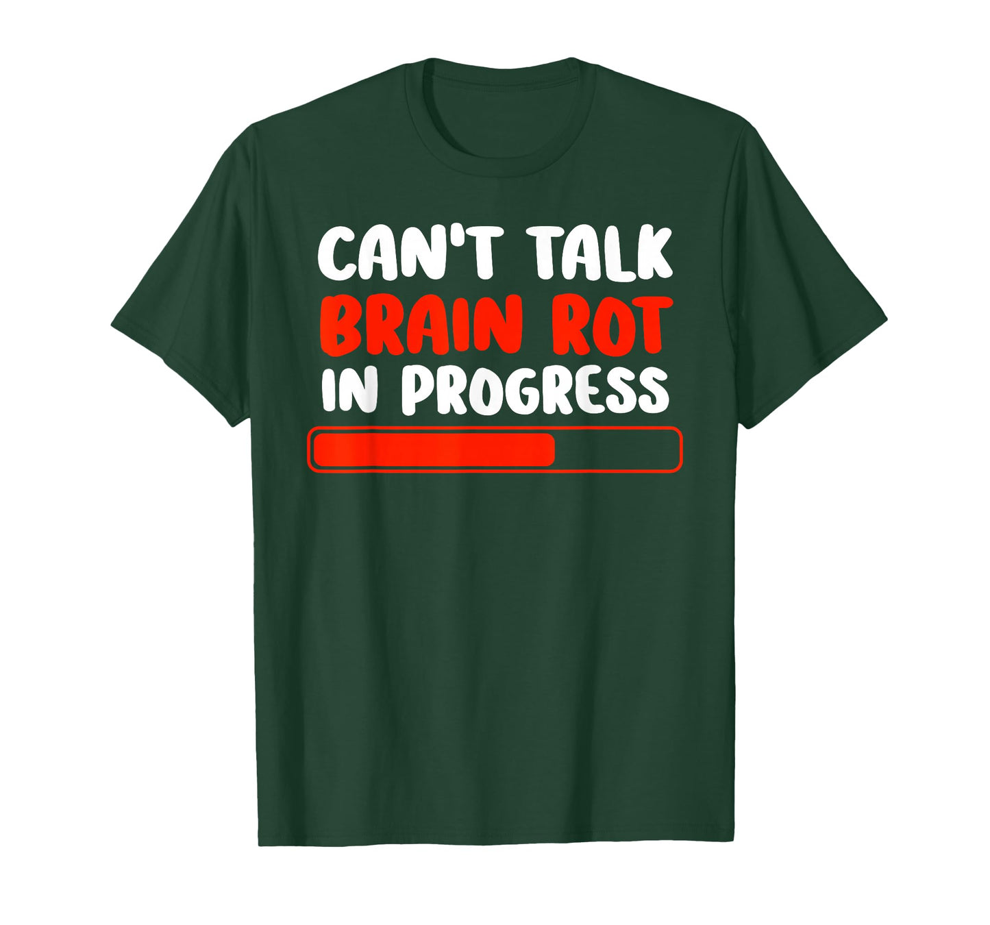 Brain Rot Shirt For Kids Brainrot Meme Funny Gamers Boys T-Shirt