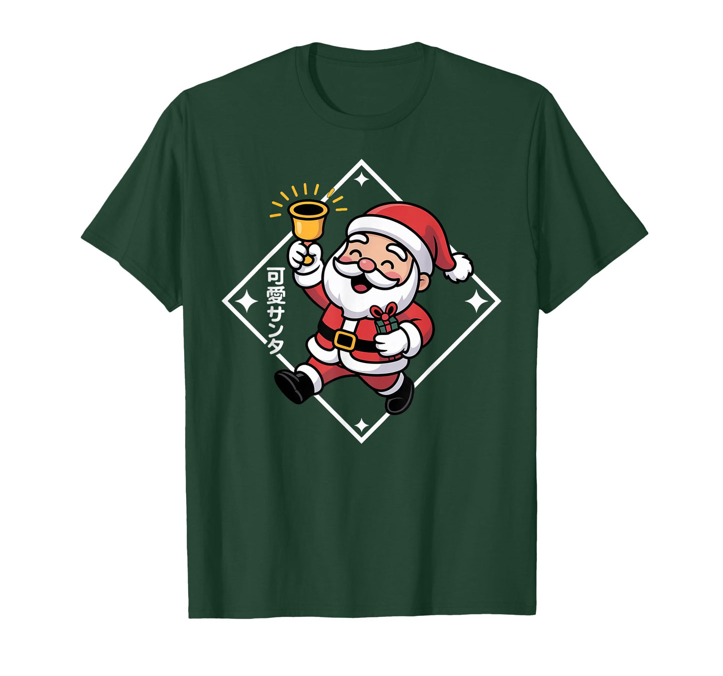 Anime Santa - Kawaii Claus - Cute Christmas T-Shirt
