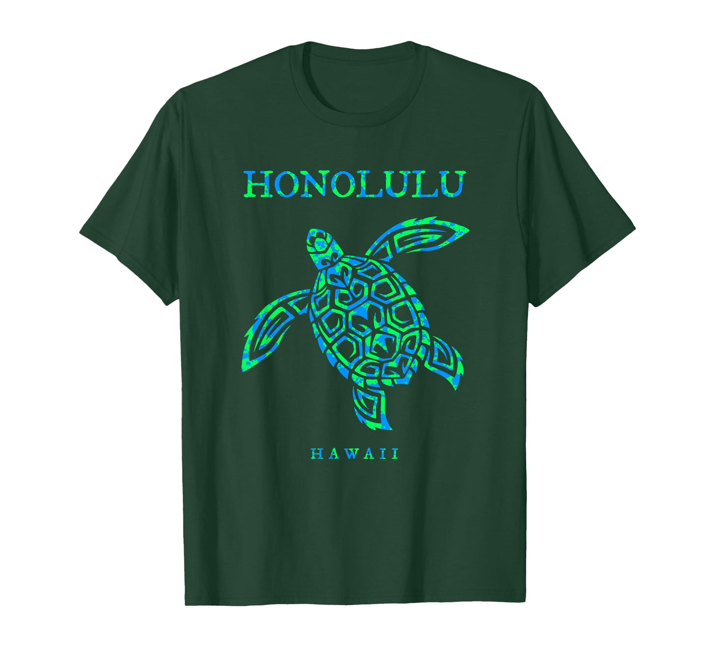 Honolulu Hawaii Sea Turtle Boys Girls Toddler T-Shirt