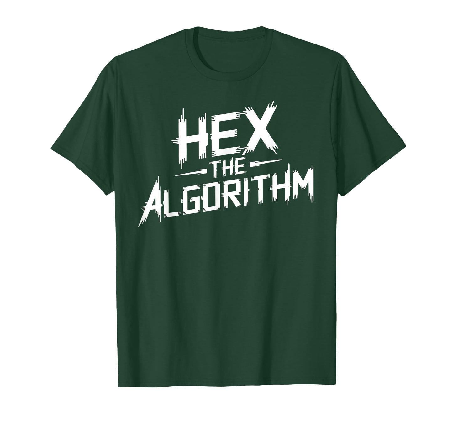Hex The Algorithm Funny Witch Programmer Halloween Outfit T-Shirt