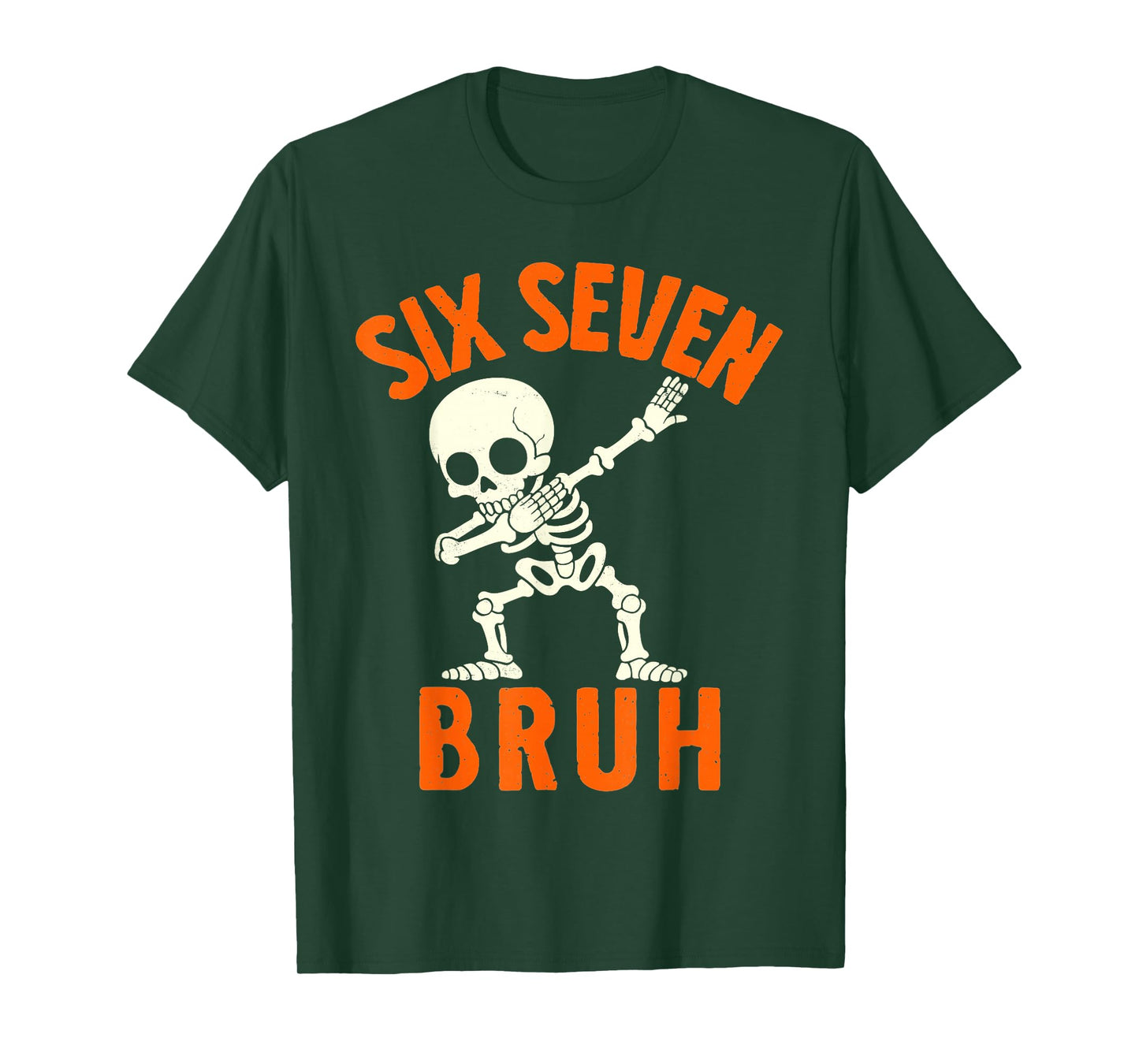67 Meme 6 7 Halloween Dabbing Six Seven Bruh Funny Boys Kids T-Shirt