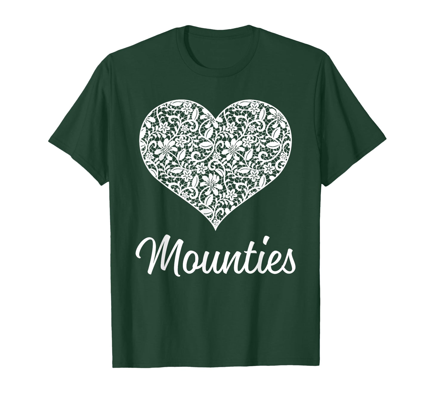 Mounties Northwest Lace Heart HS T-Shirt