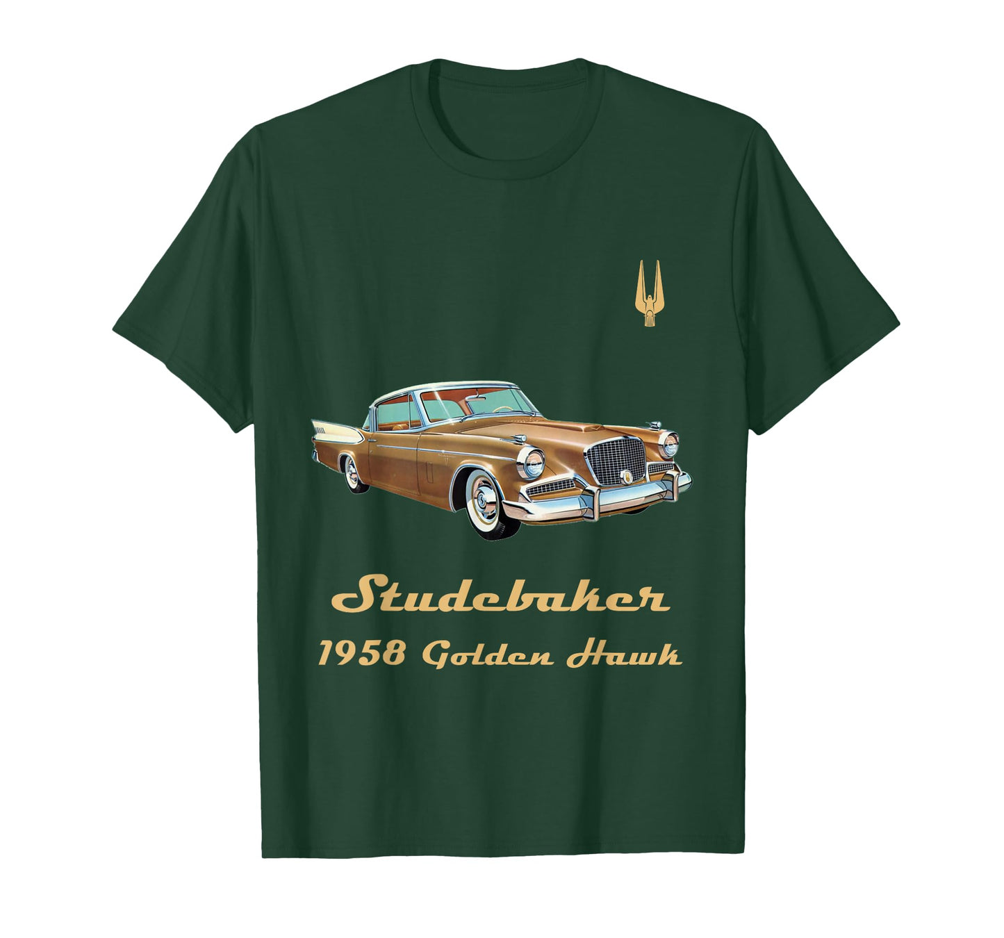 1958 Studebaker Golden Hawk Antique Vintage Car T-Shirt