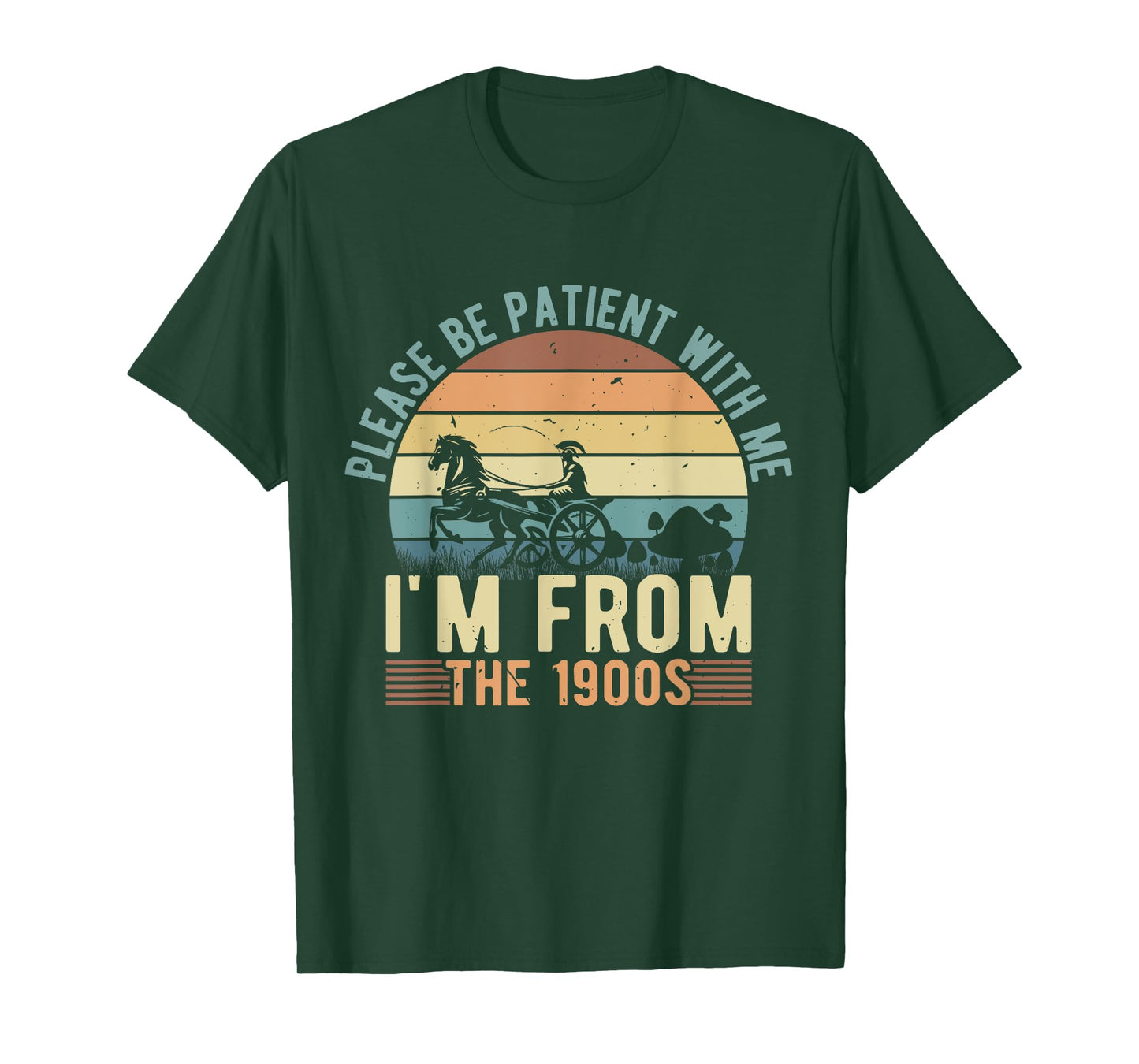 Please Be Patient With Me I'm From The 1900s Dad Joke Saying T-Shirt