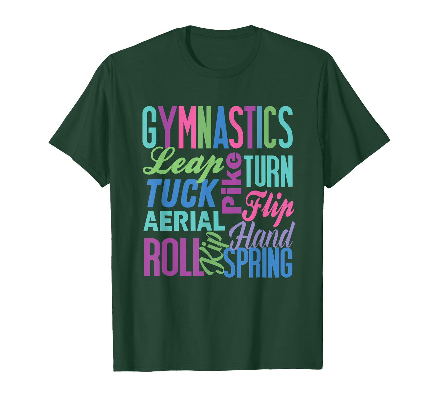 Cute Gymnastics Shirt Gymnast Gifts Gymnastic Clothes Girls T-Shirt