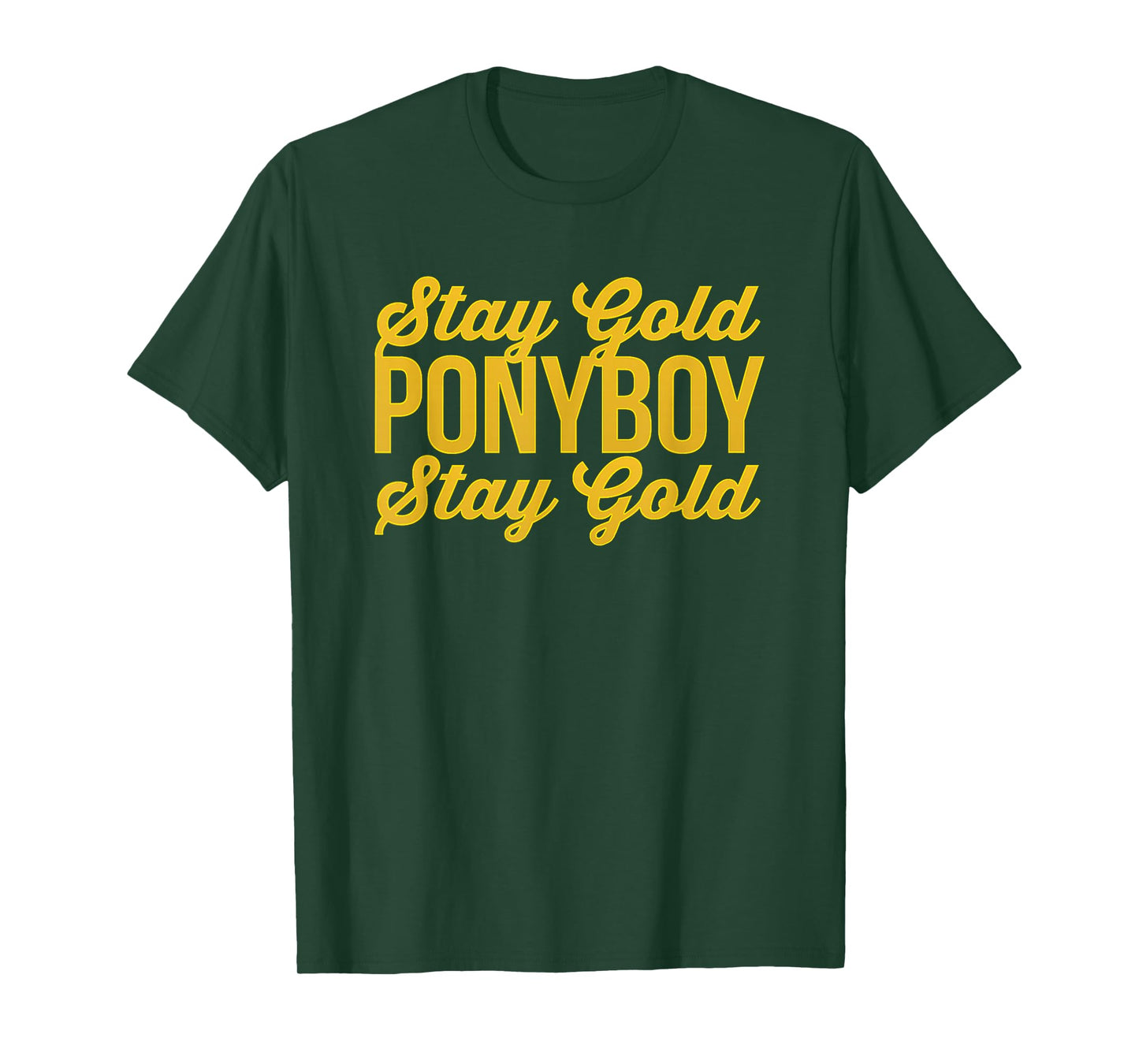 Stay Gold Pony Boy Stay Gold 1983 Vintage T-Shirt