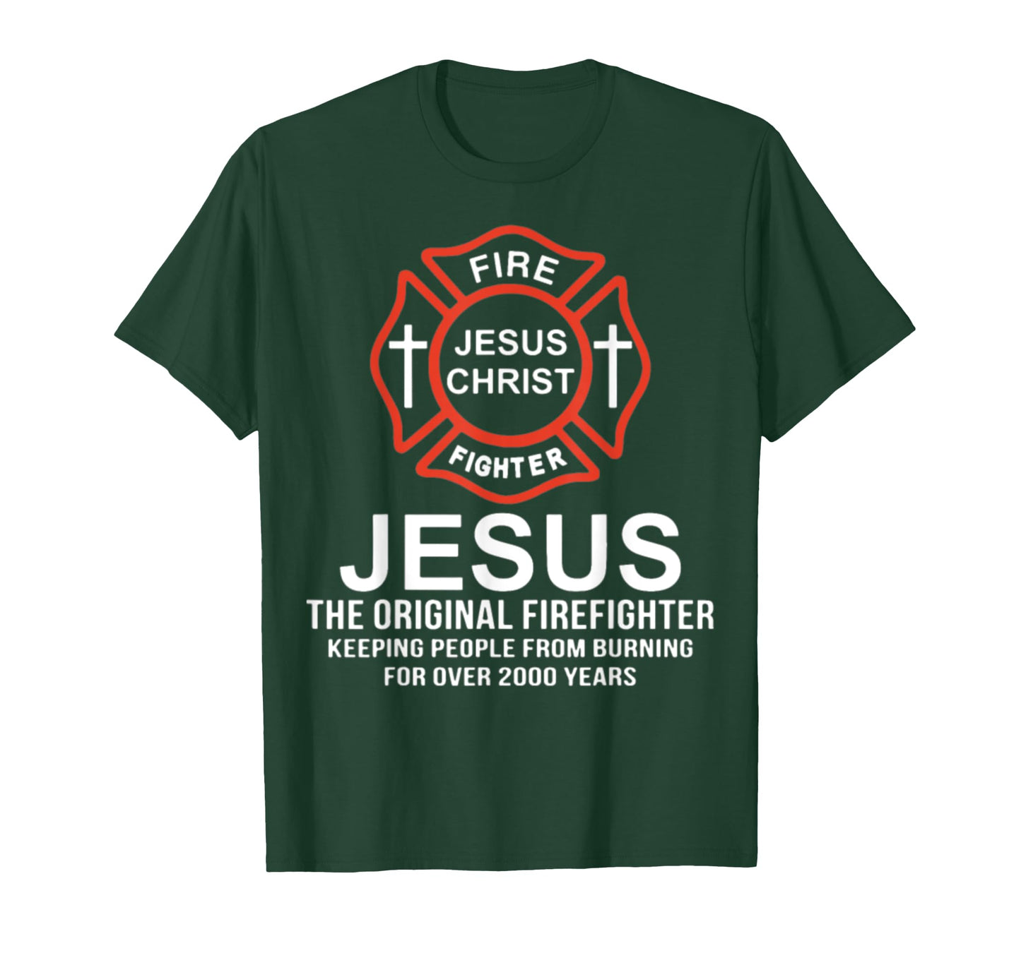 Fire Jesus Christ Fighter Jesus The Original Firef T-Shirt