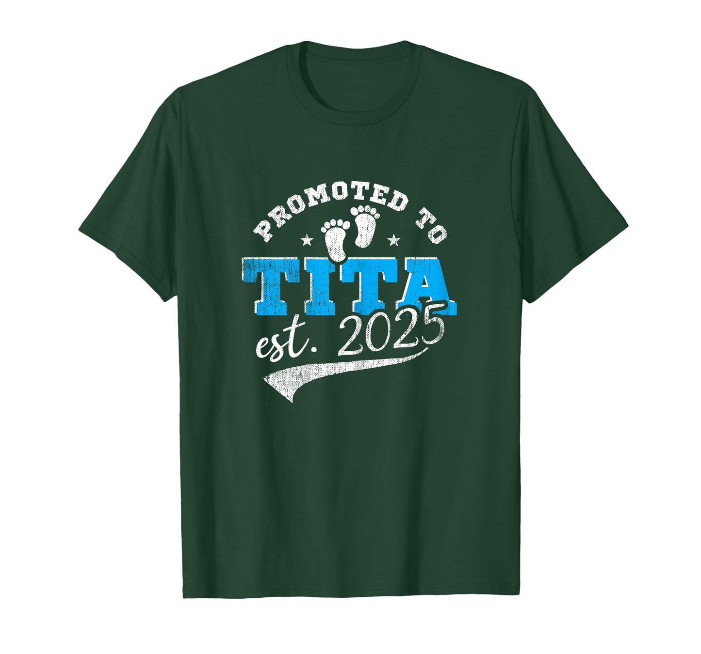 Promoted To Tita 2025 New Filipino Aunt Vintage T-Shirt