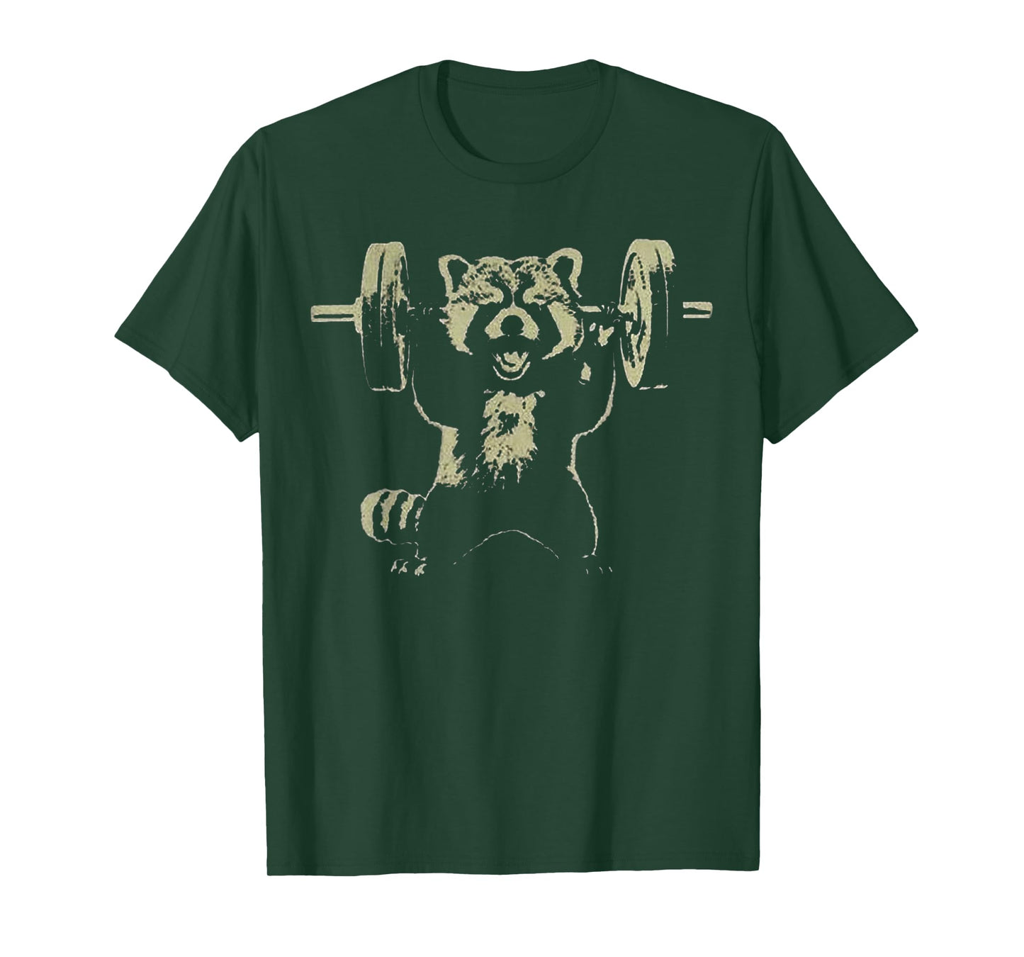 Eagerlys Vintage Weightlifting Red Panda Weight Lifting Gym T-Shirt