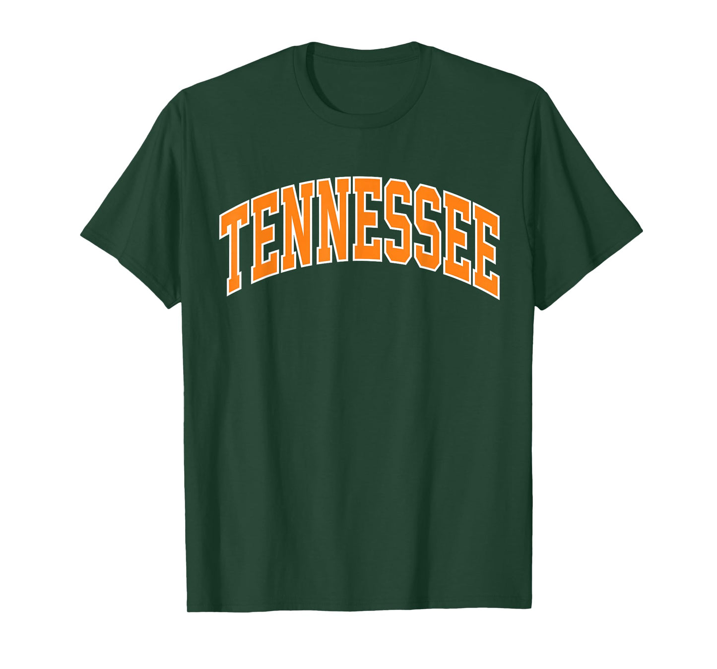 Vintage Tennessee Men Tennessee Women Retro Orange White TN T-Shirt