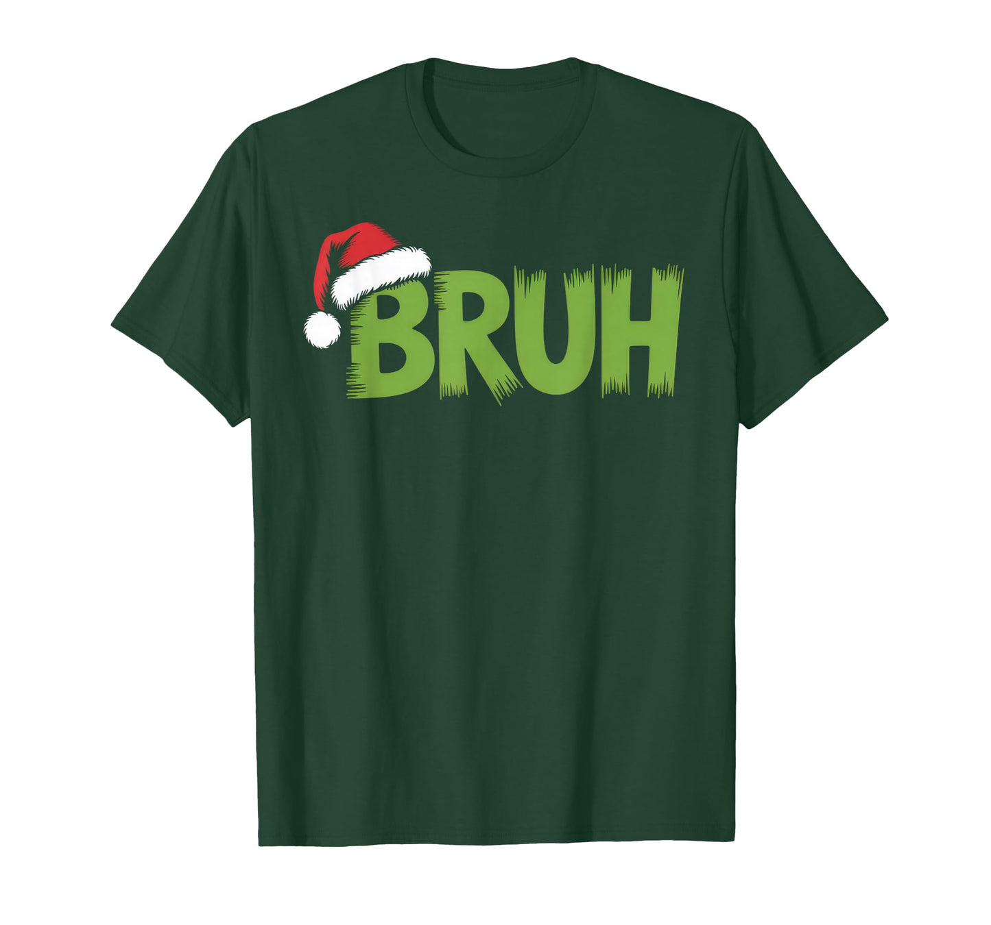 Bruh Christmas Vibe for Sarcastic Teens and Holiday Fun T-Shirt