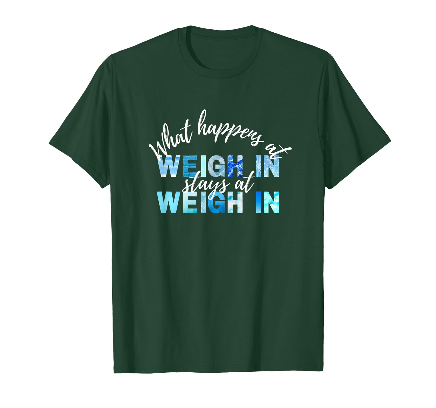 Funny World of Weight Loss Slimming Watcher Weigh In Day T-Shirt