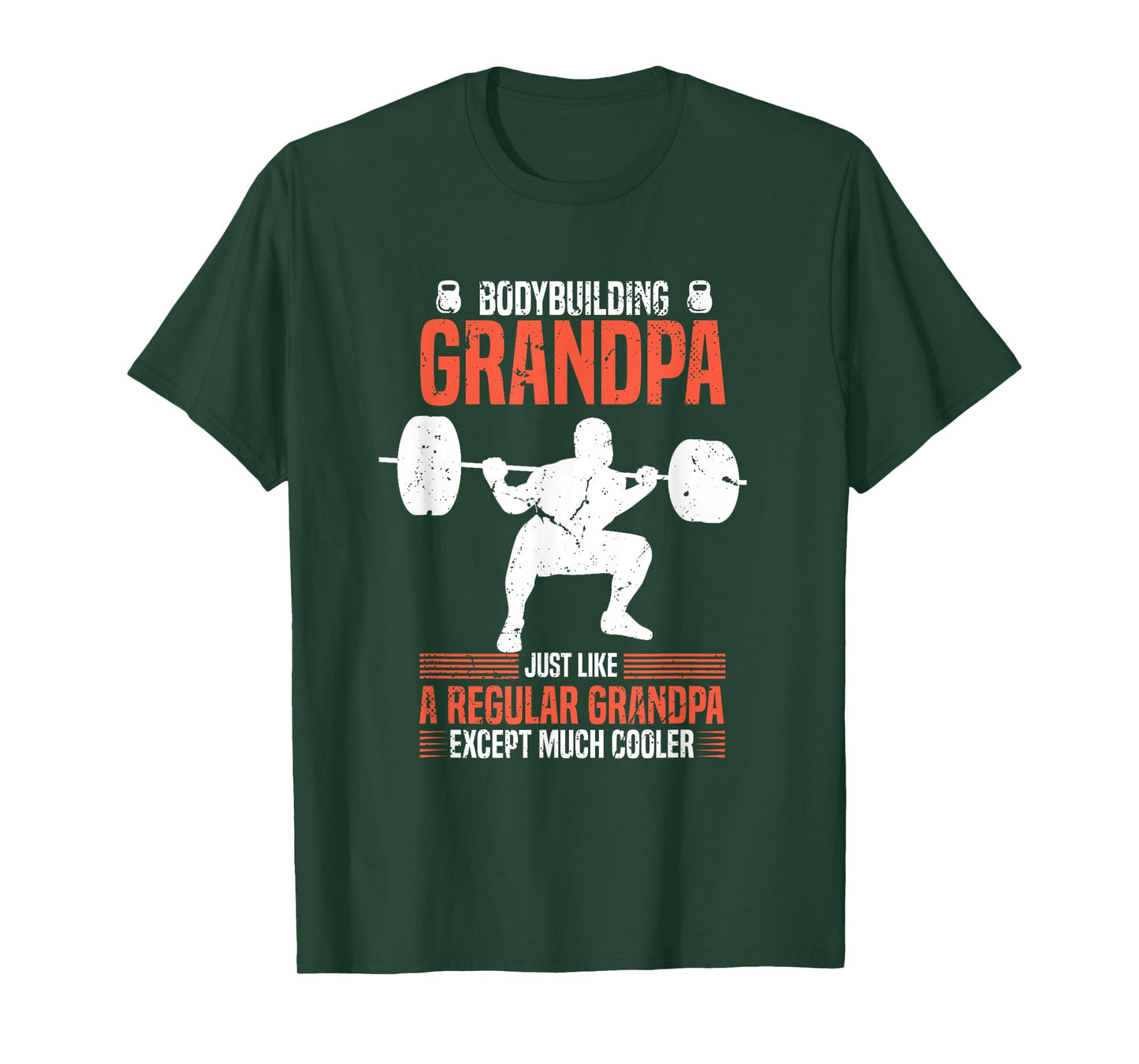 Gym Bodybuilding Grandpa Fitness Grandfather Fitness Workout T-Shirt