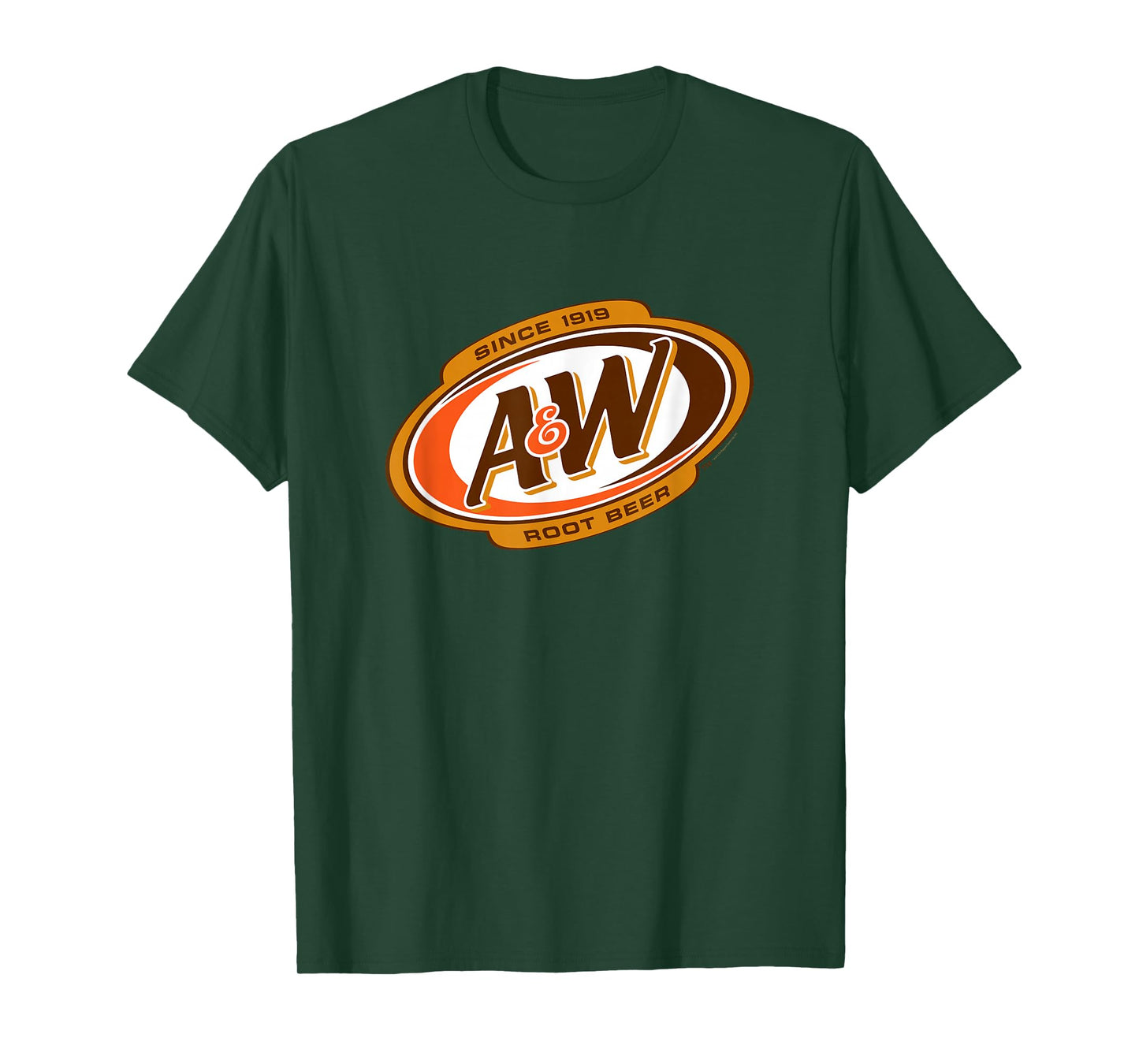 A&W Root Beer Since 1919 Retro Soda Badge T-Shirt