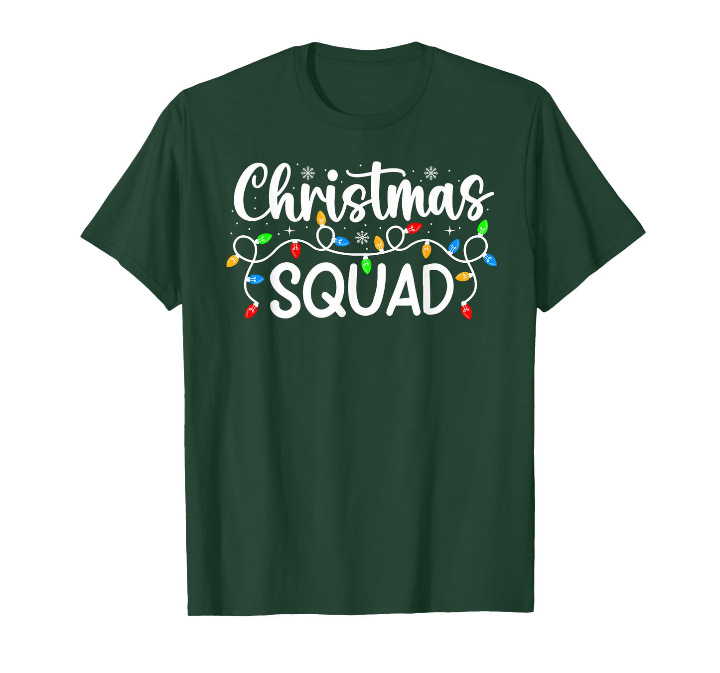 Christmas Squad Matching Family Xmas Pajama Men Women Kids T-Shirt