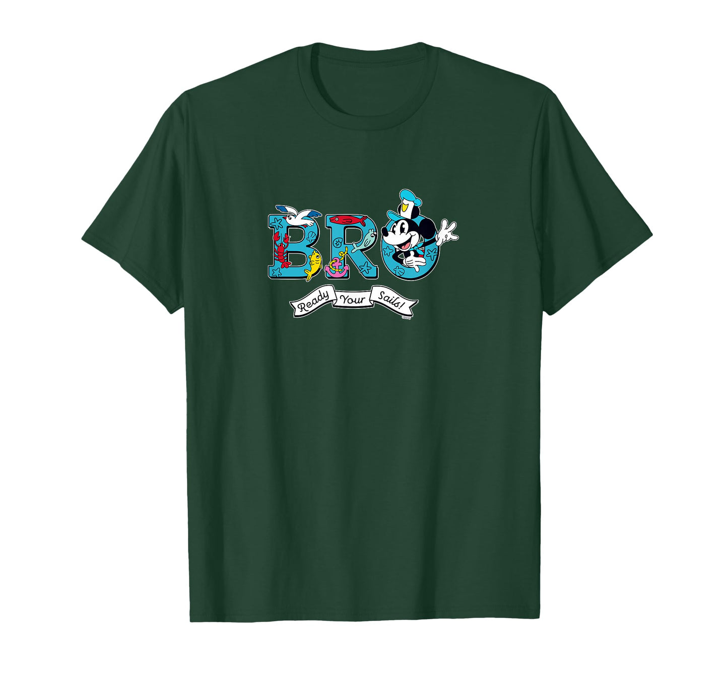 Disney Cruise Nautical Family Trip Vacation Matching Bro T-Shirt