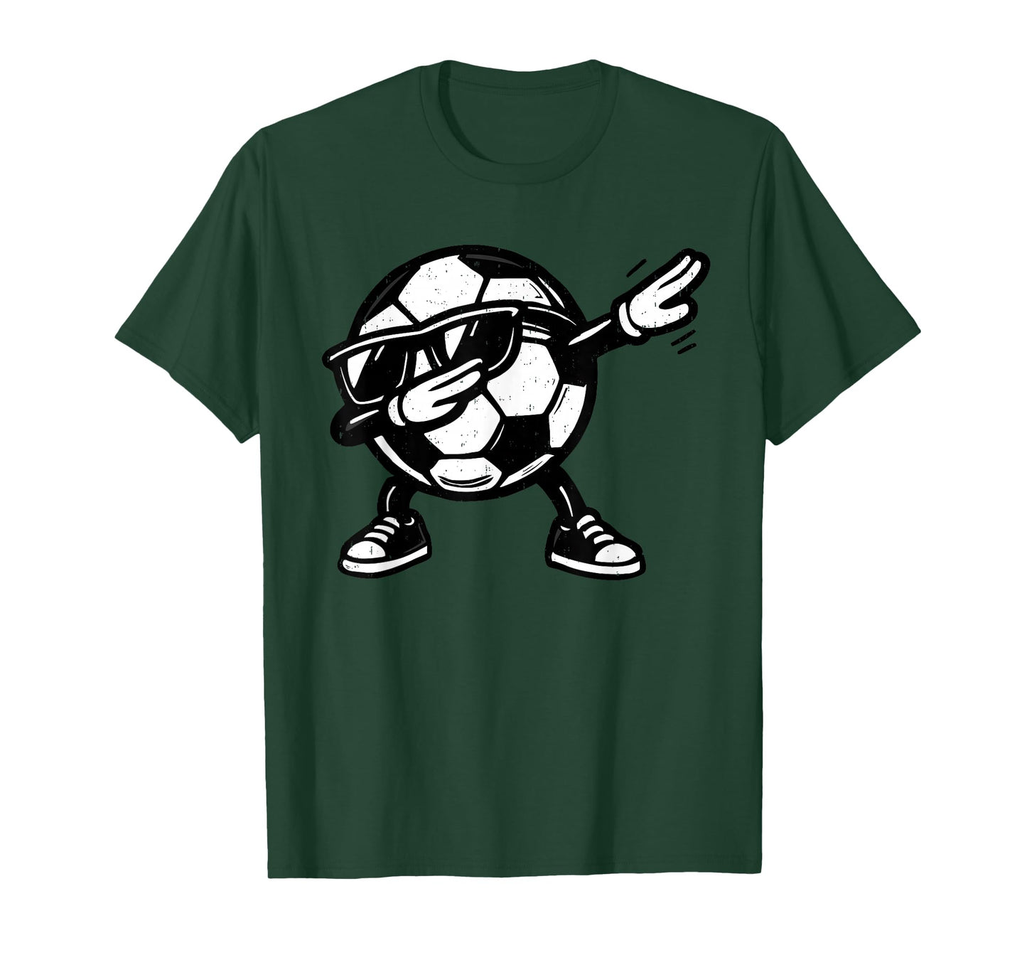 Dabbing Soccer Ball Funny Sport Player Dab Dance Football T-Shirt