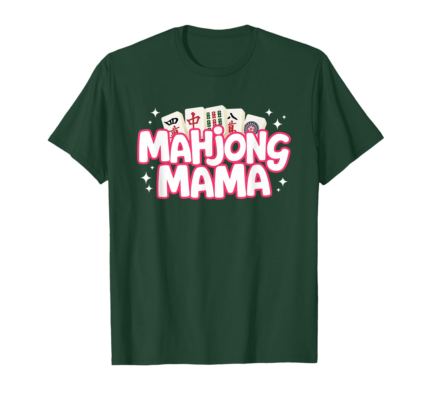 Mahjong Mama Mom Mother Mah Jongg Player T-Shirt