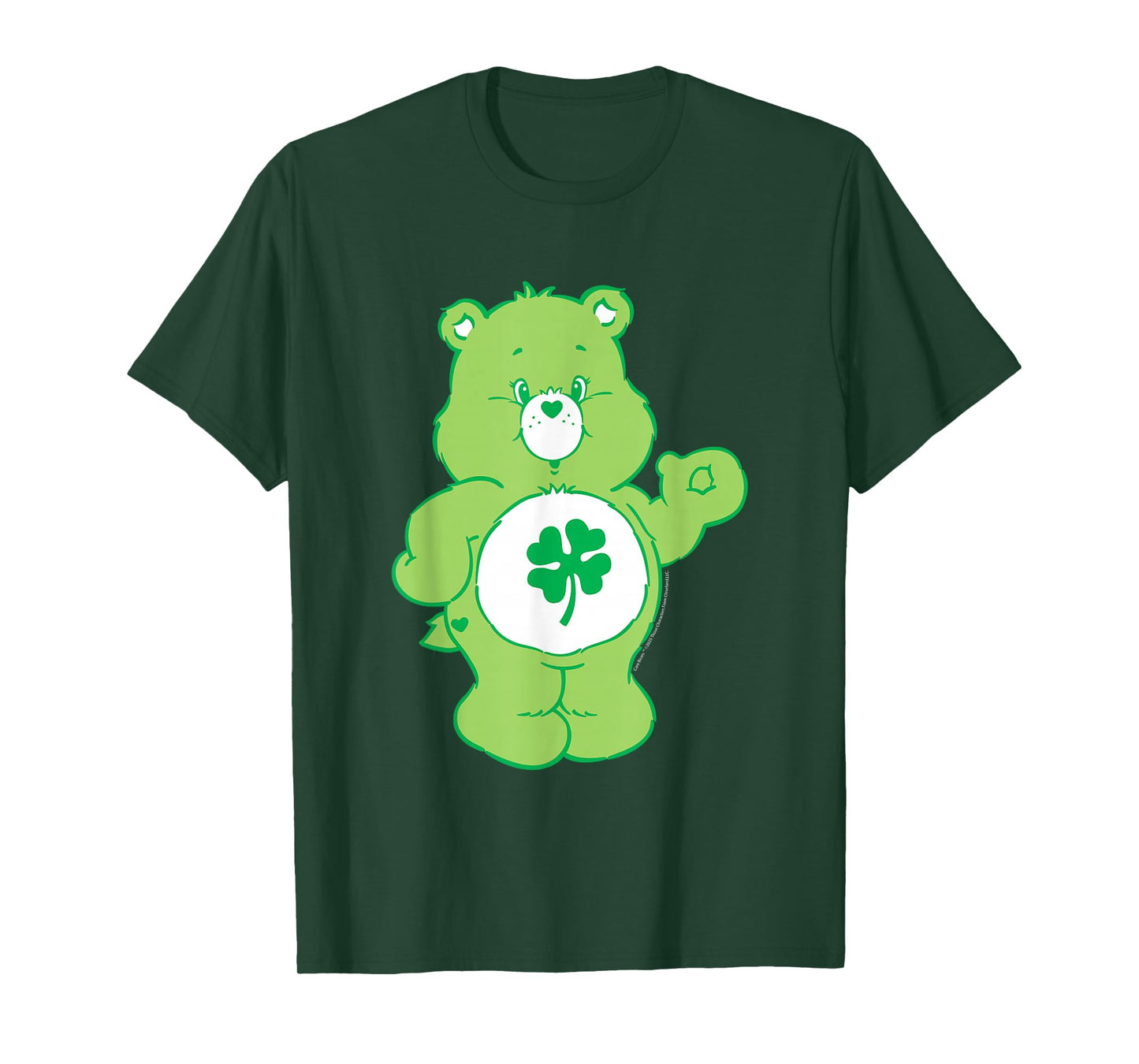 Care Bears Goodluck Bear Kawaii Lucky Portrait T-Shirt