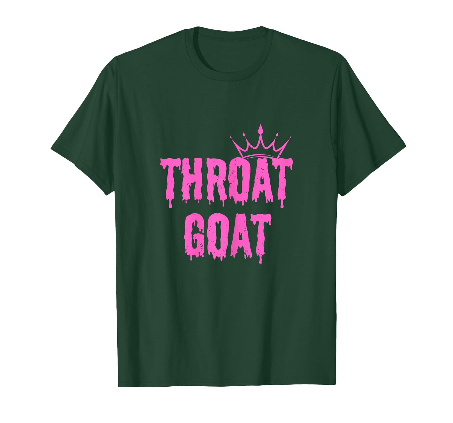 Throat Goat Funny Sex Joke Dirty Adult Humor T-Shirt