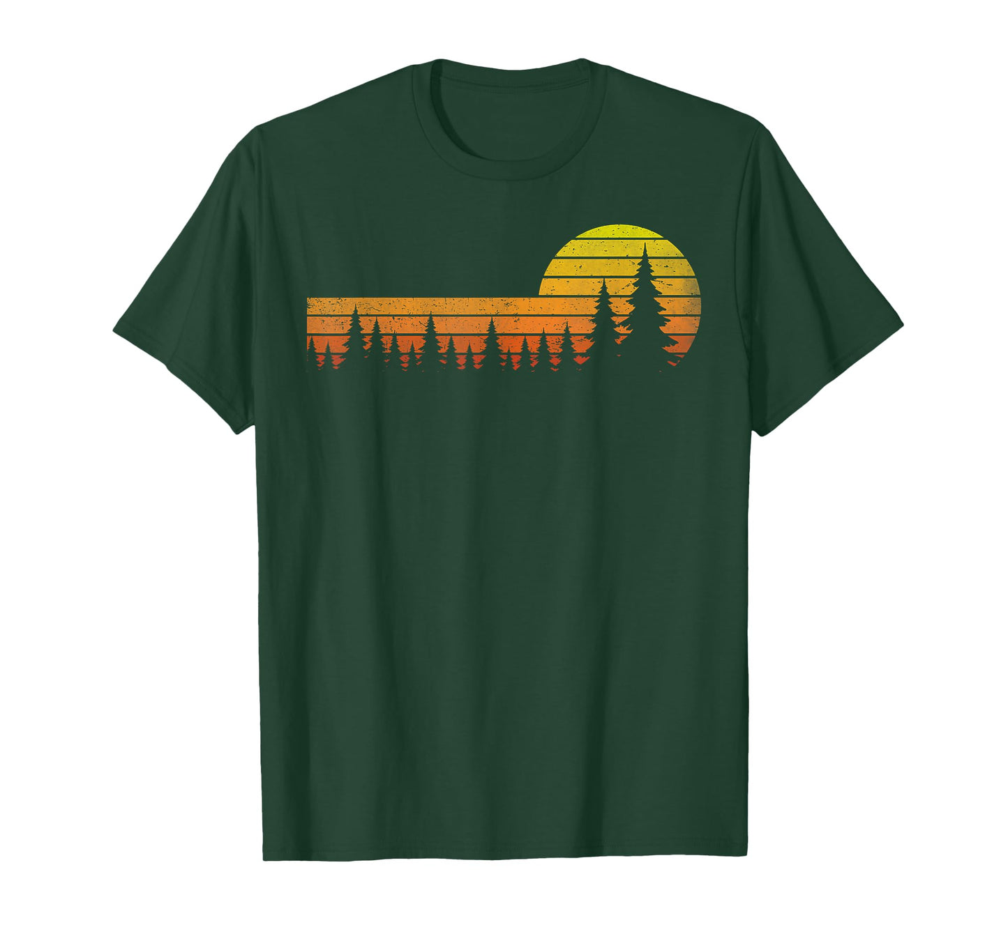 Trees Wildlife Nature Vintage Forest T-Shirt