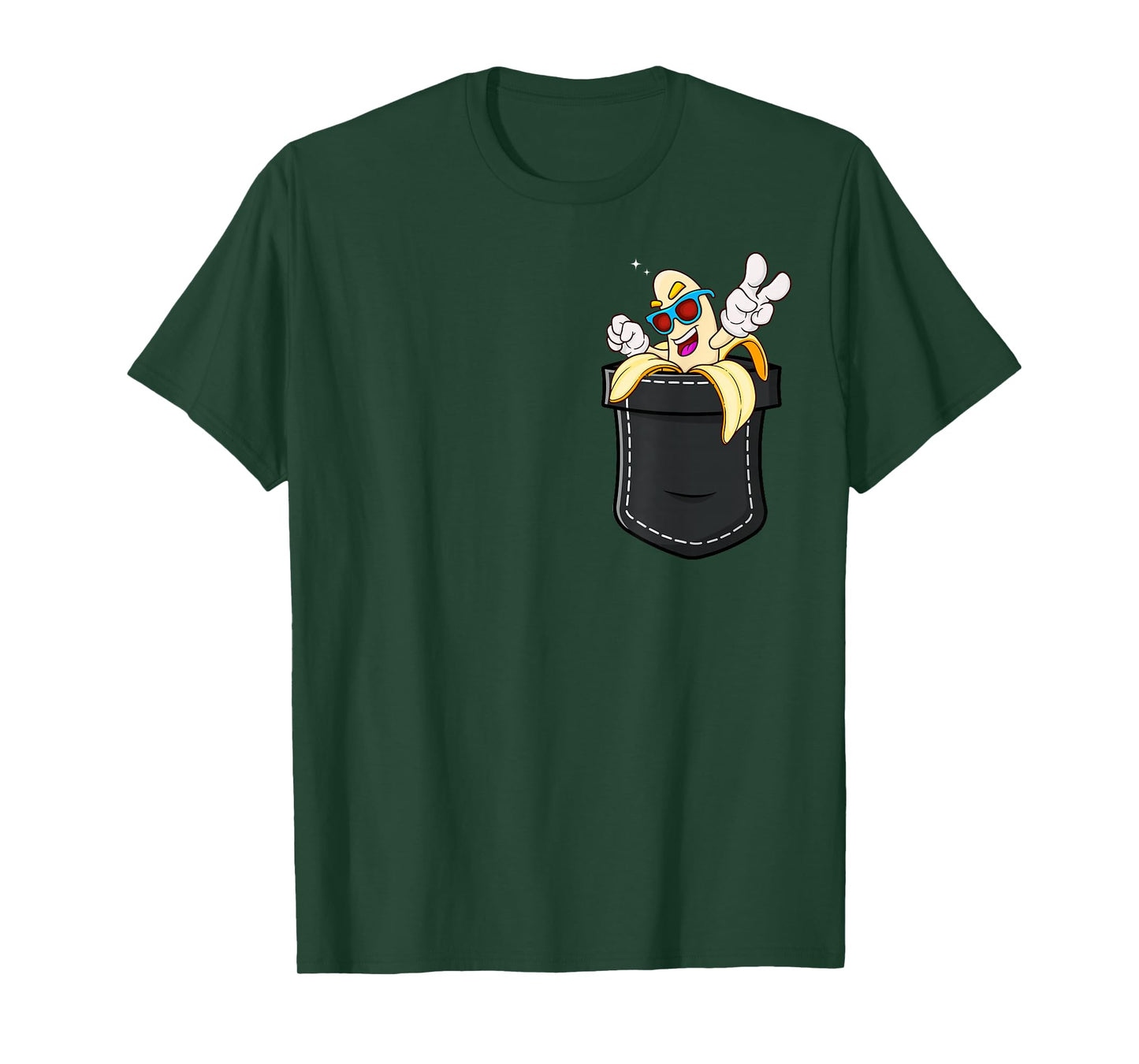Funny Banana Pocket Halloween Matching Family Couples 2025 T-Shirt
