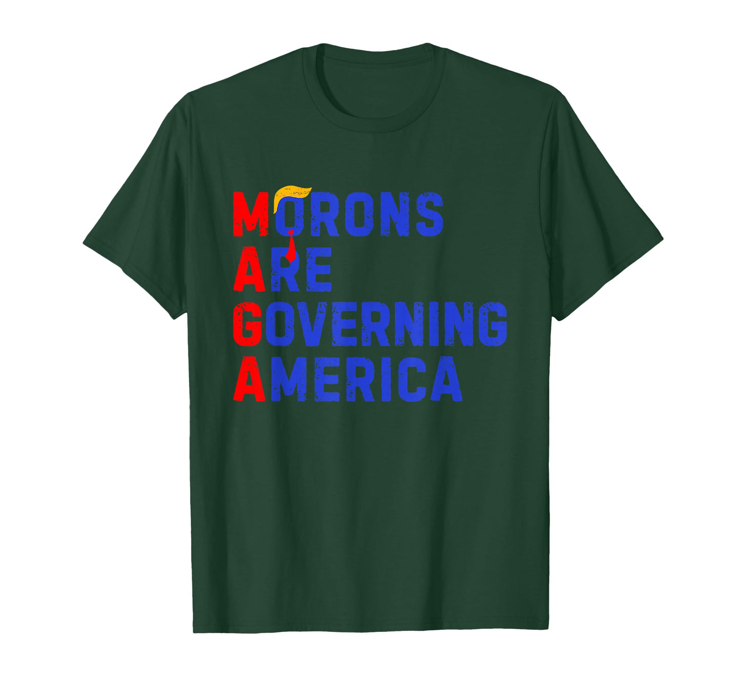 Morons Are Governing America Funny Trump 2024 T-Shirt