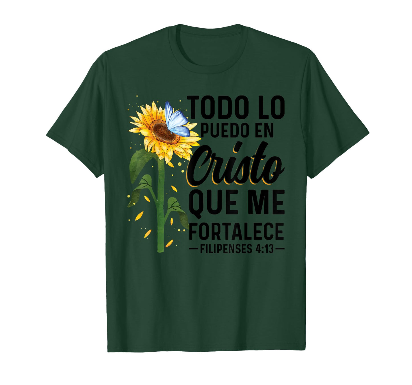Camisetas Cristianas En Espanol Frase Biblia Filipenses 14 3 T-Shirt