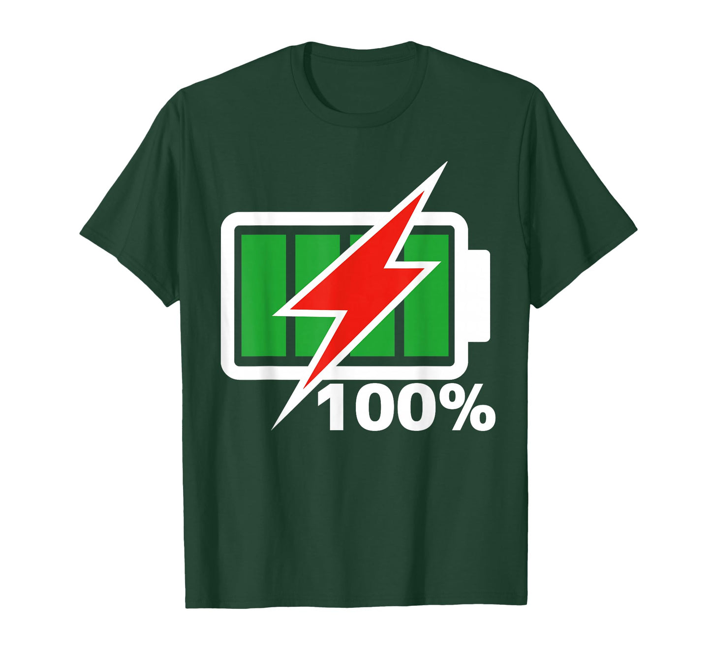 Battery 100% shirt Full Energy Battery shirt battery full T-Shirt