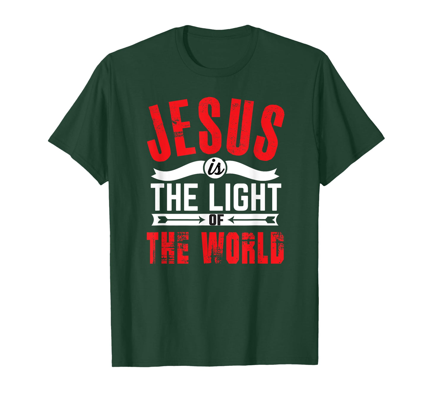 Jesus Is The Light Of The World Christian T-Shirt