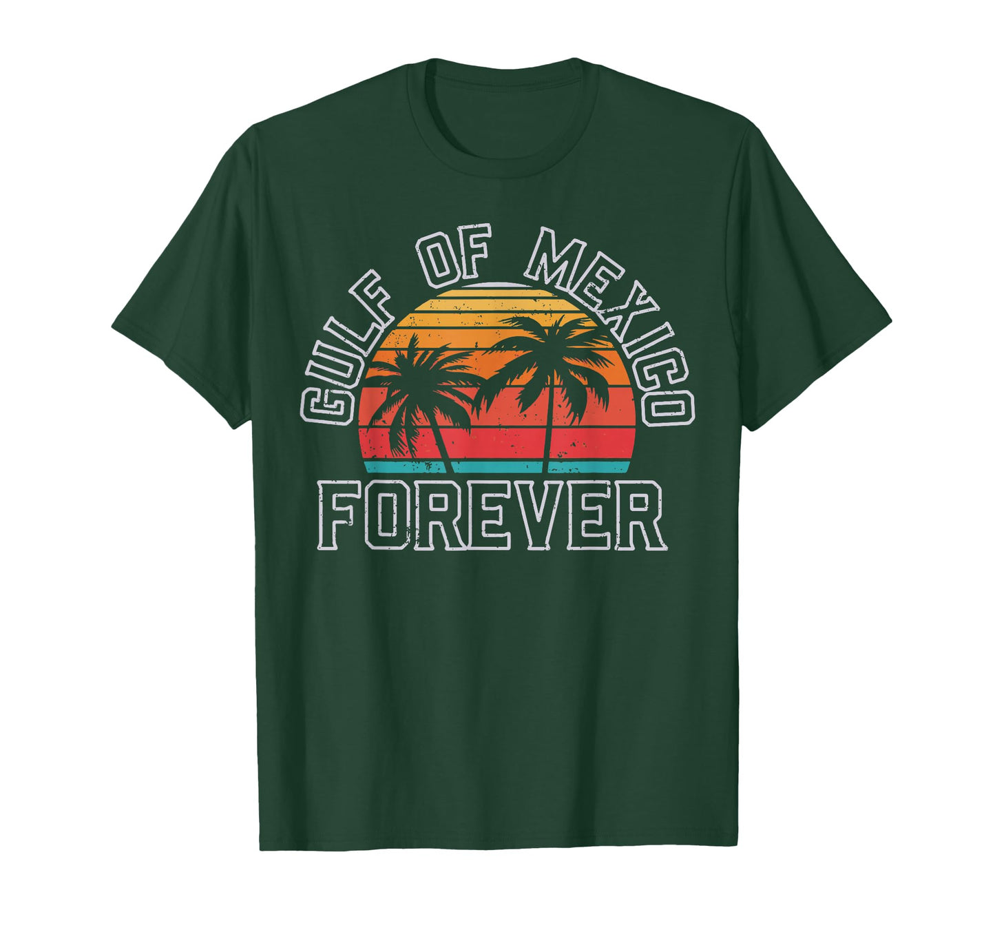 Gulf of Mexico Forever sunset vintage T-Shirt
