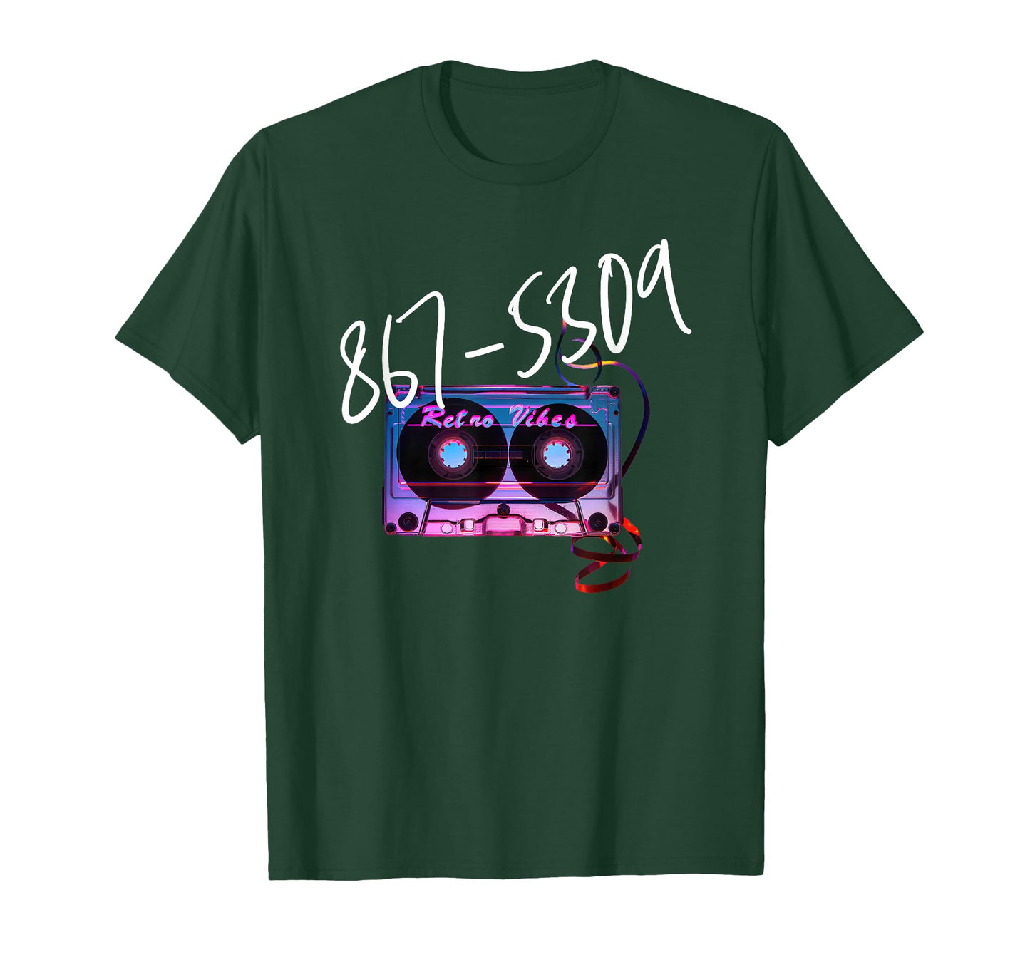 867-5309 Retro Vibes 80's Jenny Tee T-Shirt