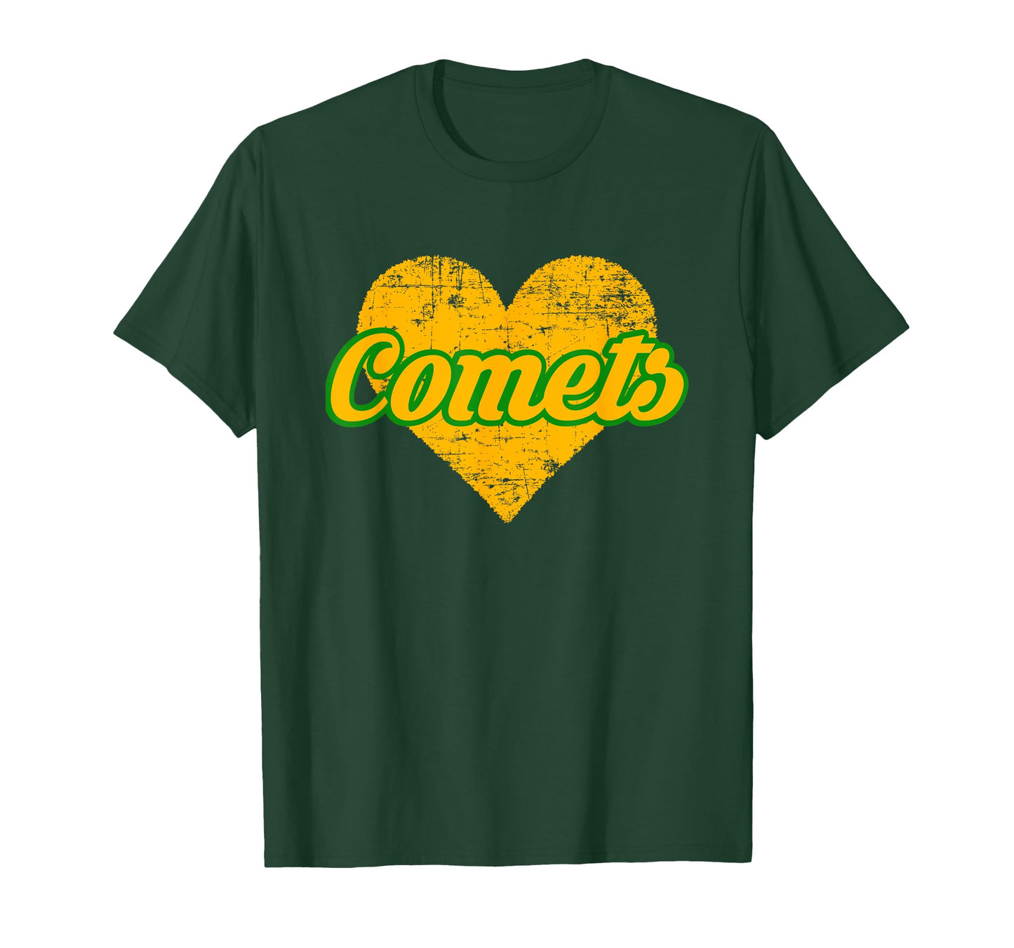 Eastern Comets Over Heart T-Shirt