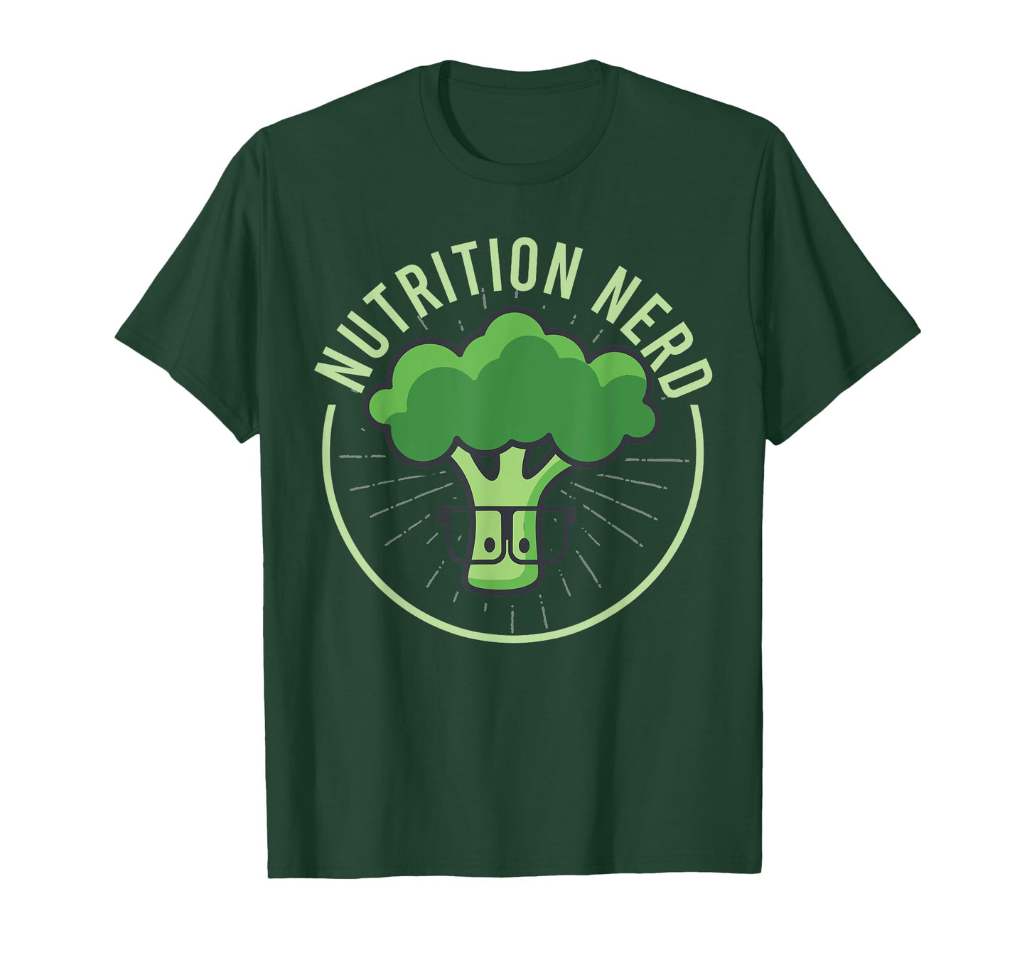 Nutrition Nerd Funny Healthy Food Science Gift T-Shirt