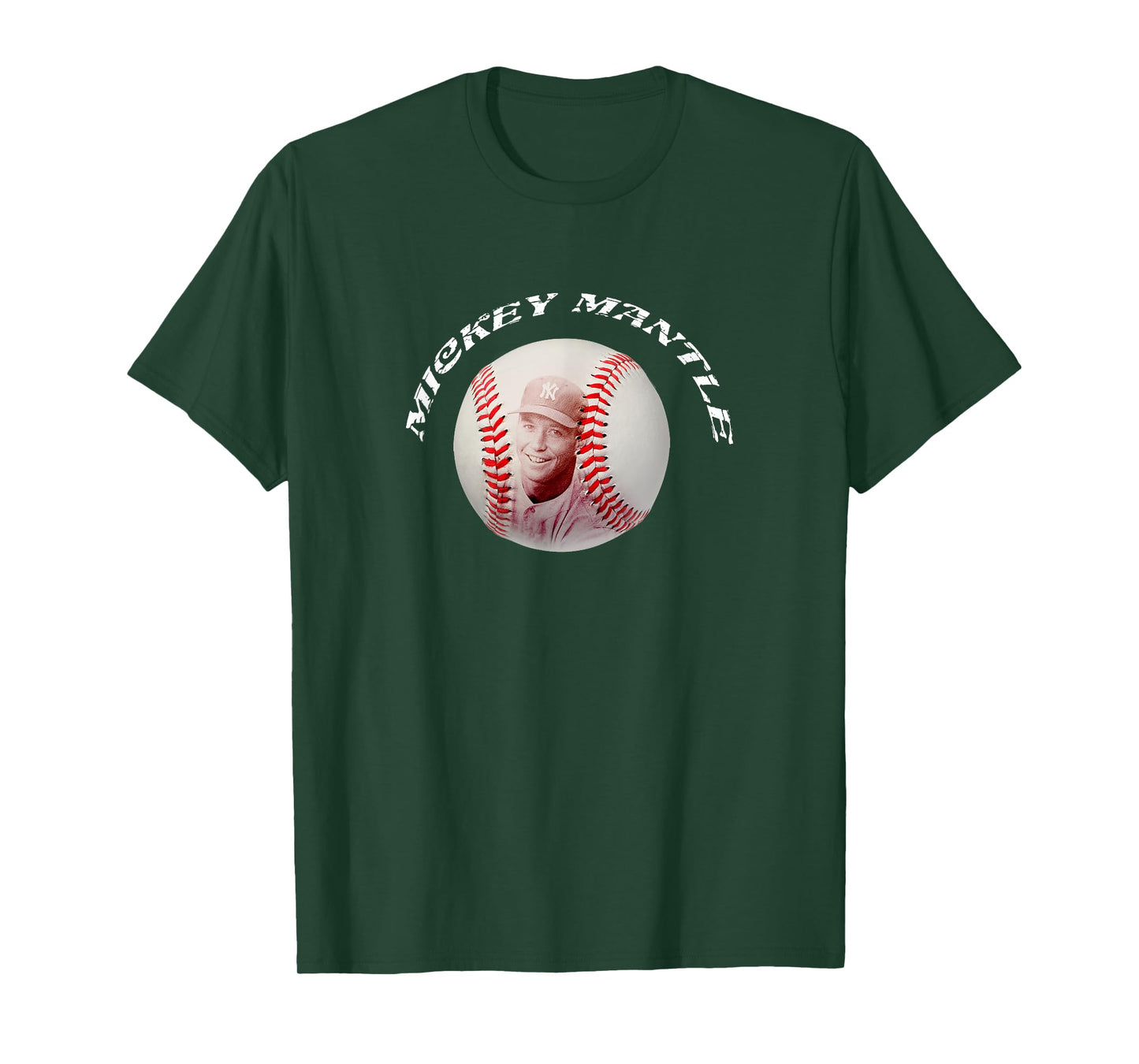 Mickey Mantle_Baseball_002 T-Shirt