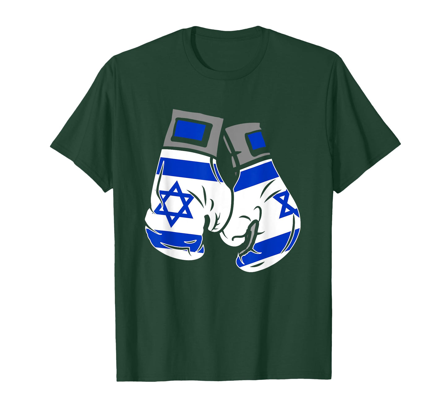 Boxing Glove With The Flag Of Israel T-Shirt