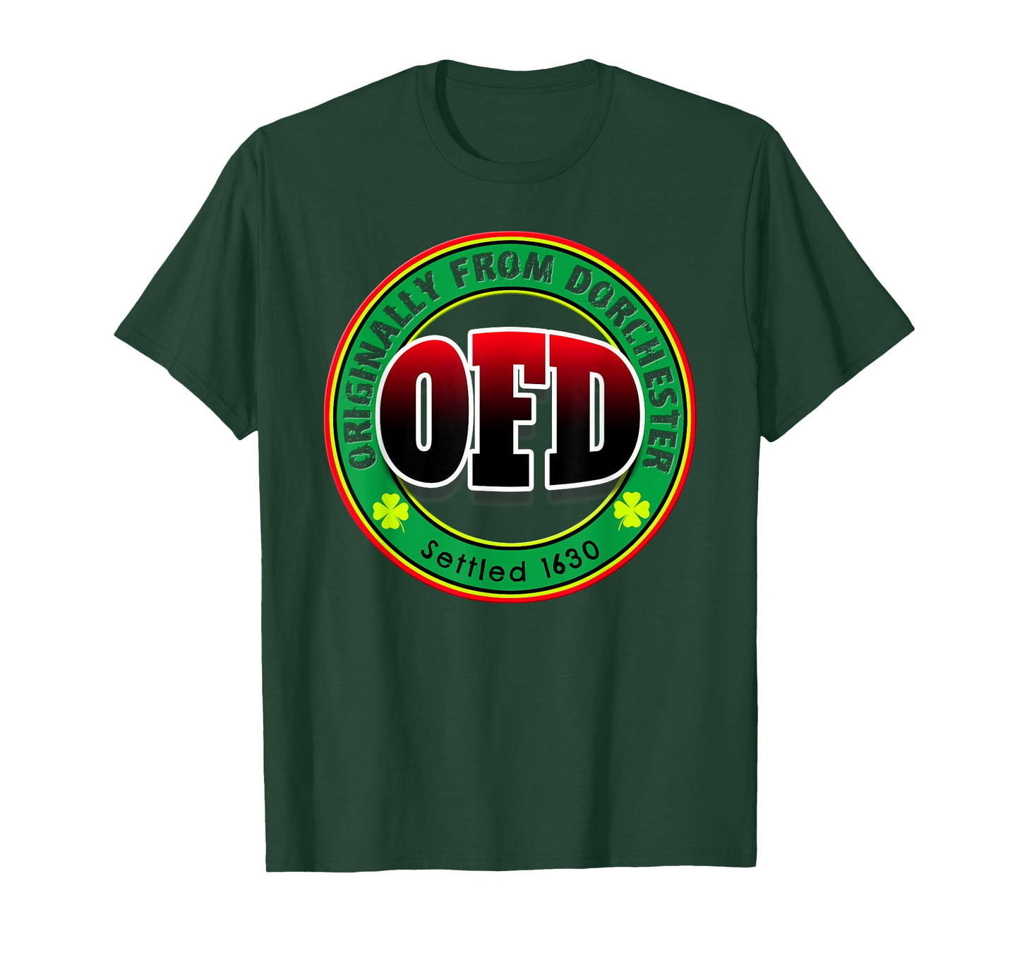 OFD Originally From Dorchester Born in the 617 Massachusetts T-Shirt