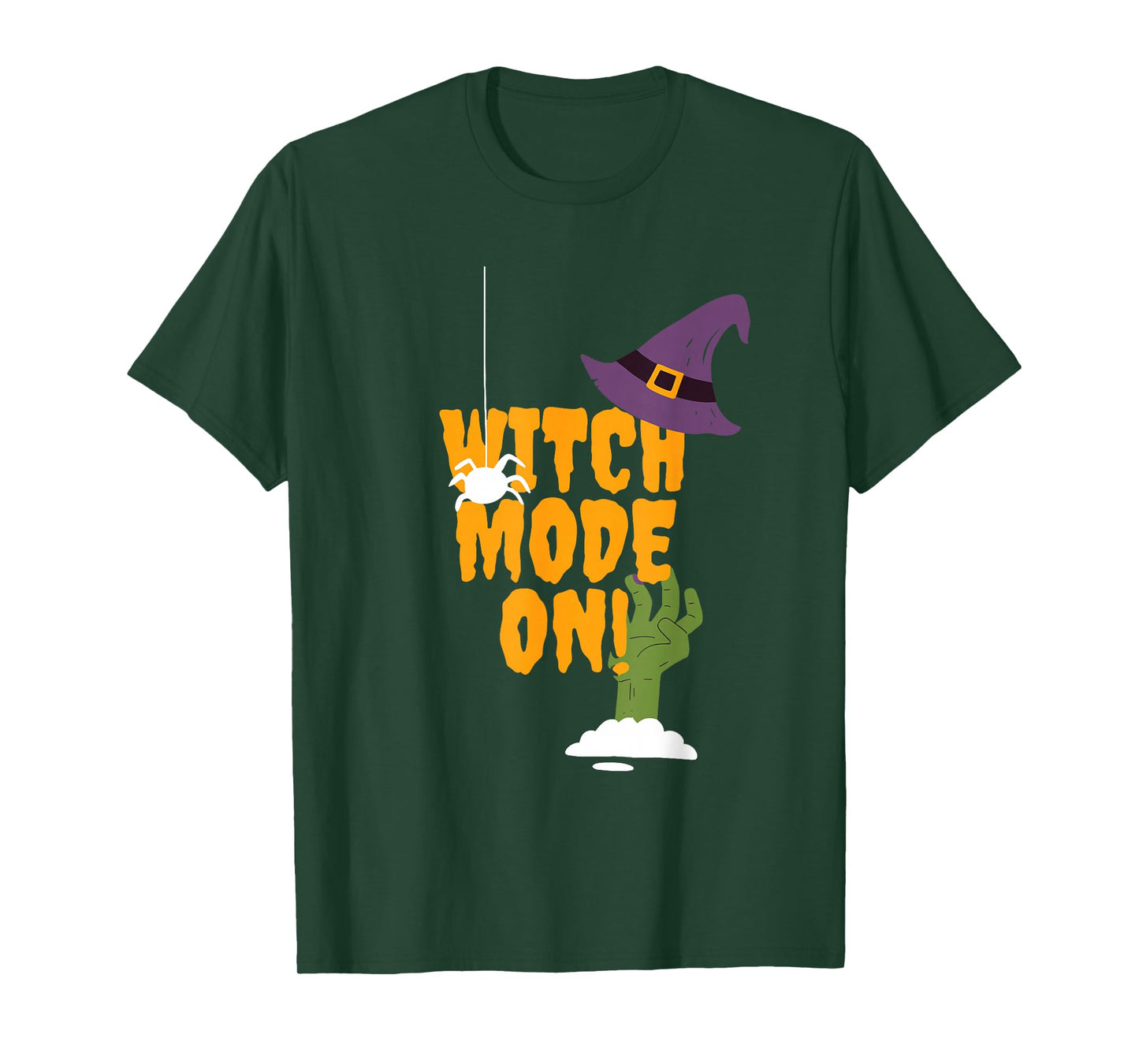 Witch Mode On Halloween Witch Fashion On Witch Spooky T-Shirt