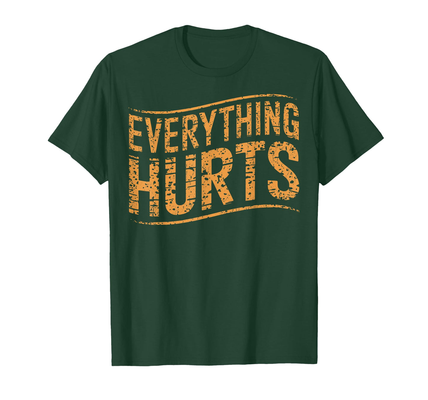 Everything Hurts Gym Humor Everything Hurts Gym Post Workout T-Shirt