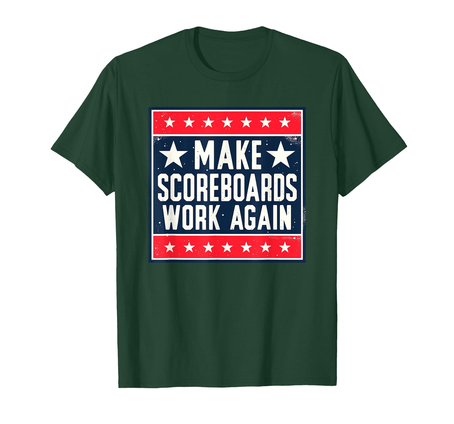 Make Scoreboards Work Again Funny Scoreboarding Game T-Shirt