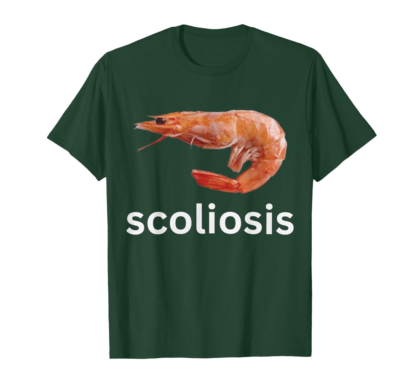 Scoliosis Shrimp T-Shirt