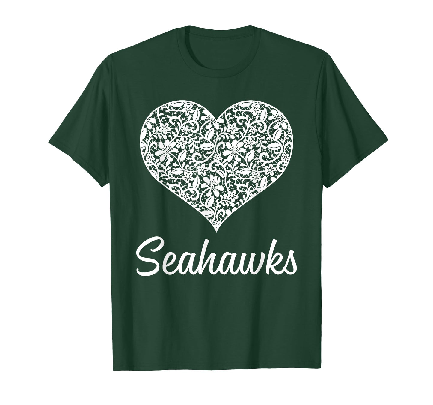 Seahawks Southside Lace Heart HS T-Shirt