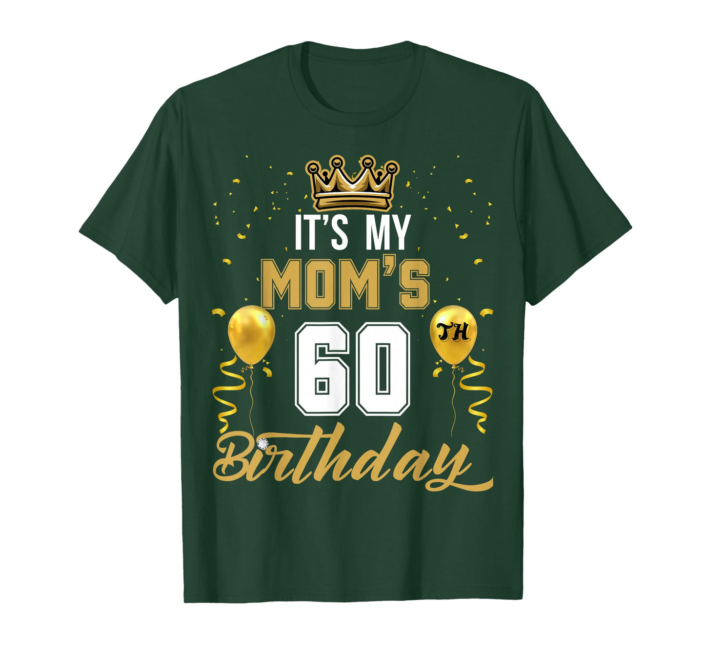 It's My Mom's 60th Birthday Ideas Celebrate Adults Vintage T-Shirt