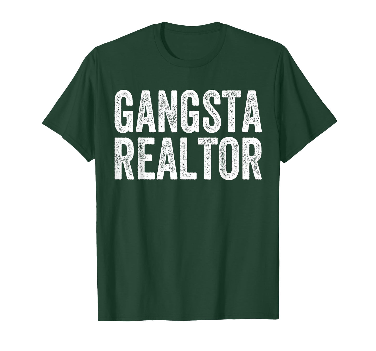Gangsta Realtor T-Shirt Broker Real Estate Agent Gifts Tee T-Shirt