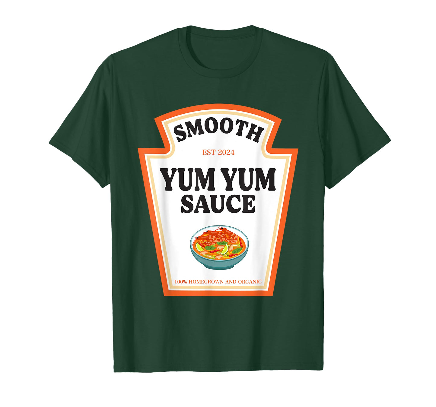 Smooth Yum Yum Sauce Condiment Costume Party Matching T-Shirt